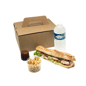 box sandwich thon et crudités en livraison pour vos déjeuners en entreprise à Tours, 37