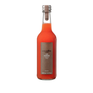 Jus de tomate de chez Alain Milliat en bouteille en verre de 33cl