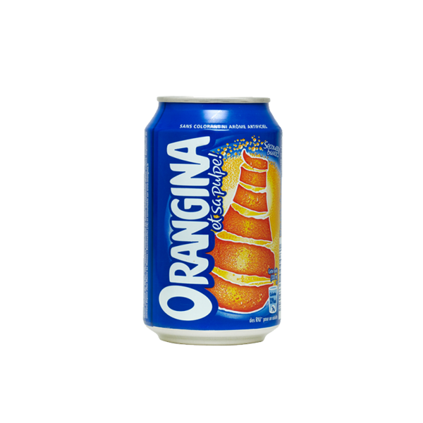 Orangina en canette de soda 33cl