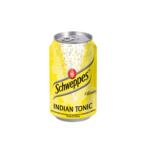 Schweppes tonic en canette de soda 33cl