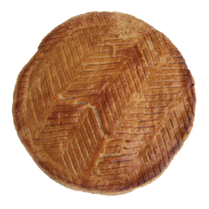 Galette 8 parts frangipane