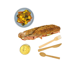 Box sandwich Saumon
