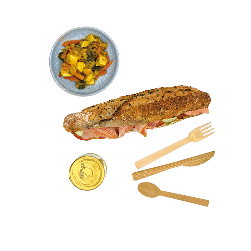 Box sandwich Saumon